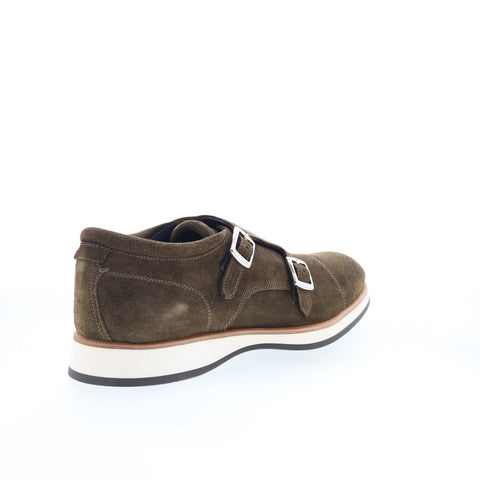 Di Bianco Matera Classic Mens Brown Suede Loafers & Slip Ons Casual Shoes