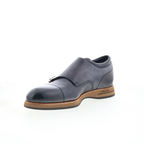 Di Bianco Matera Classic Mens Black Leather Loafers & Slip Ons Casual Shoes