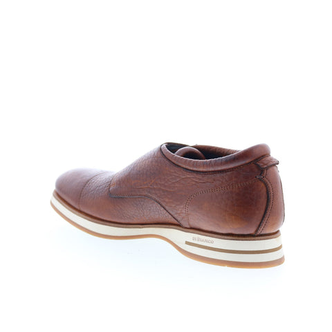 Di Bianco Matera Mens Brown Leather Loafers & Slip Ons Casual Shoes