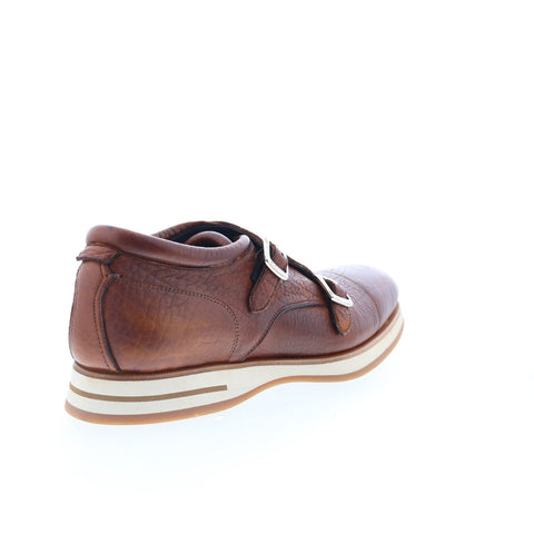 Di Bianco Matera Mens Brown Leather Loafers & Slip Ons Casual Shoes