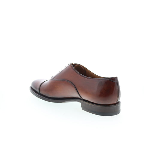 Pastori by Di Bianco Maximus Mens Brown Oxfords & Lace Ups Cap Toe Shoes