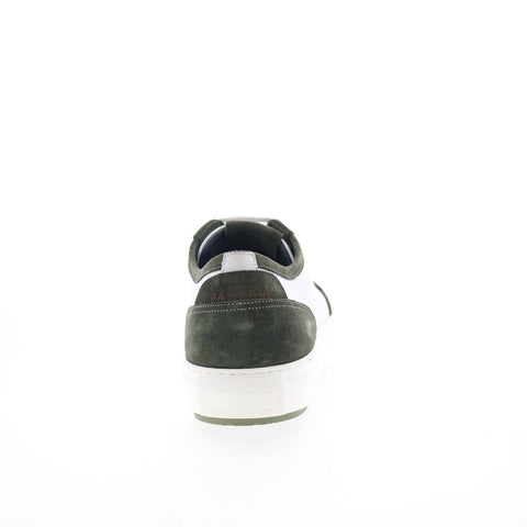 Pastori by Di Bianco Messina Mens White Leather Lifestyle Sneakers Shoes