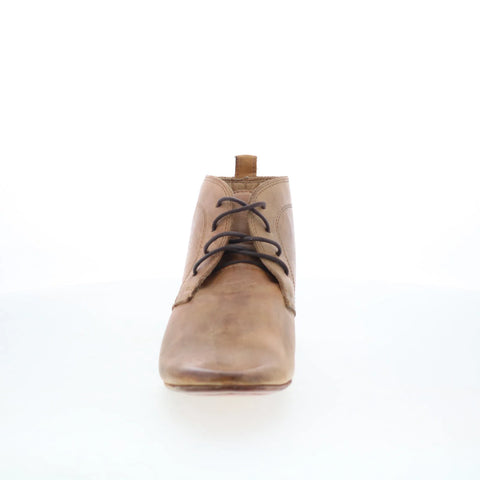 Bed Stu Barn F301703 Womens Brown Leather Lace Up Chukkas Boots