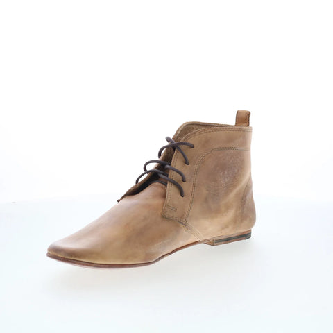 Bed Stu Barn F301703 Womens Brown Leather Lace Up Chukkas Boots