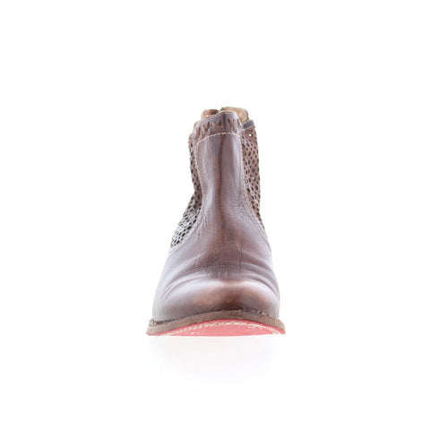 Bed Stu Baylene F321148 Womens Brown Leather Zipper Casual Dress Boots