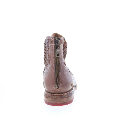Bed Stu Baylene F321148 Womens Brown Leather Zipper Casual Dress Boots