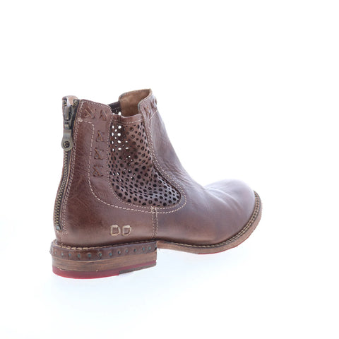 Bed Stu Baylene F321148 Womens Brown Leather Zipper Casual Dress Boots