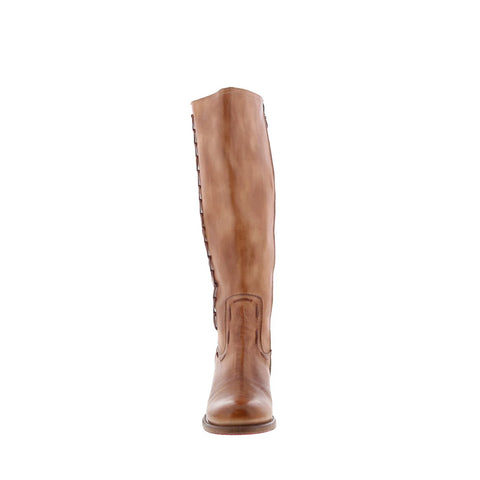 Bed Stu Fate F322006 Womens Brown Leather Zipper Western Boots