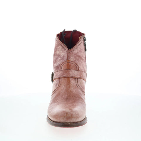 Bed Stu Xena 2 F322016 Womens Brown Leather Zipper Western Boots