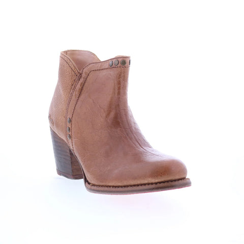 Bed Stu Yell P F387015 Womens Brown Leather Zipper Western Boots