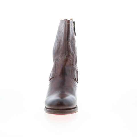 Bed Stu Lissa F393016 Womens Brown Leather Zipper Western Boots