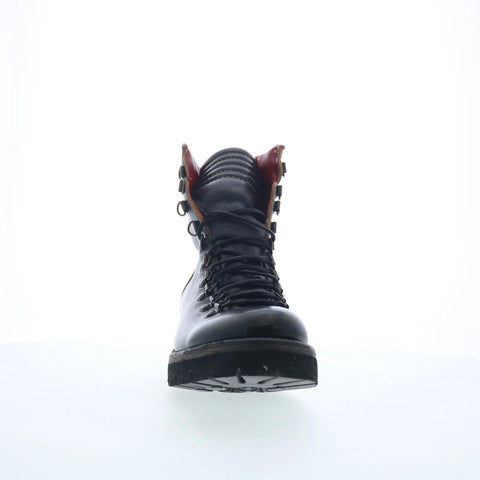 Bed Stu Khya F393065 Womens Black Leather Lace Up Western Boots