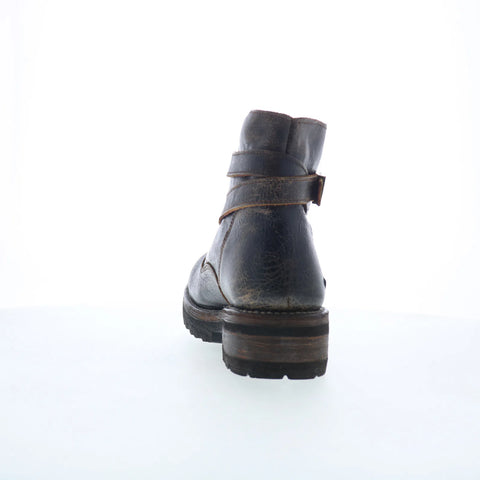 Bed Stu Tanzania F393086 Womens Black Leather Zipper Casual Dress Boots