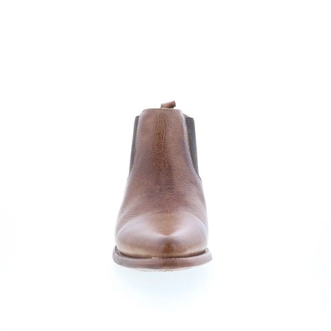 Bed Stu Rove F397005 Womens Brown Leather Slip On Chelsea Boots
