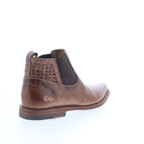 Bed Stu Rove F397005 Womens Brown Leather Slip On Chelsea Boots