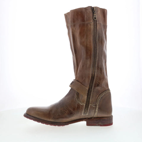 Bed Stu Gogo S F321144 Womens Black Leather Zipper Western Boots