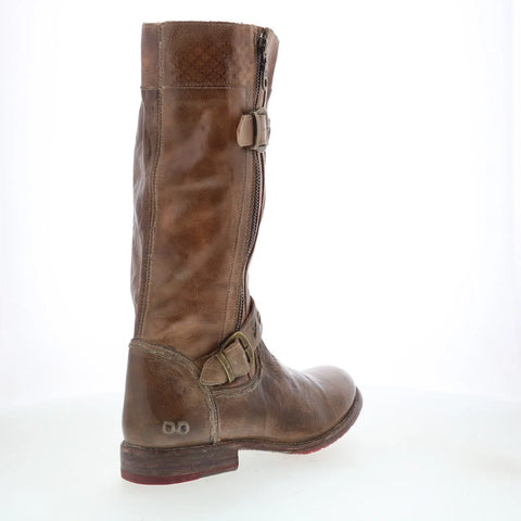 Bed Stu Gogo S F321144 Womens Black Leather Zipper Western Boots