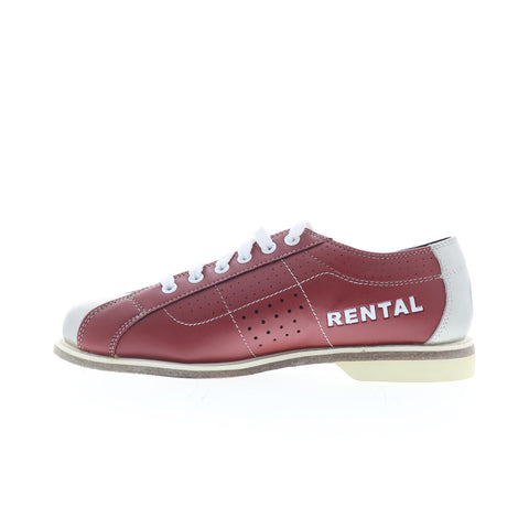 Dexter NWR2821-8 Mens Blue Leather Lace Up Athletic Bowling Shoes