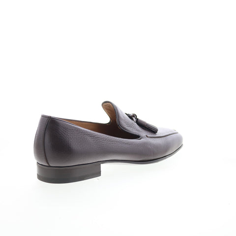 Pastori by Di Bianco Nerva Mens Brown Leather Loafers & Slip Ons Casual Shoes
