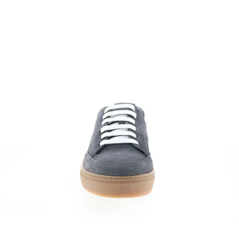 Pastori by Di Bianco Ortho Mens Gray Suede Lace Up Lifestyle Sneakers Shoes