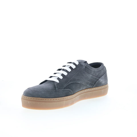 Pastori by Di Bianco Ortho Mens Gray Suede Lace Up Lifestyle Sneakers Shoes