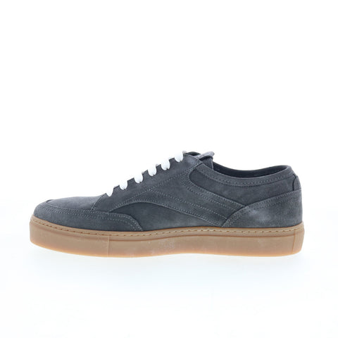Pastori by Di Bianco Ortho Mens Gray Suede Lace Up Lifestyle Sneakers Shoes