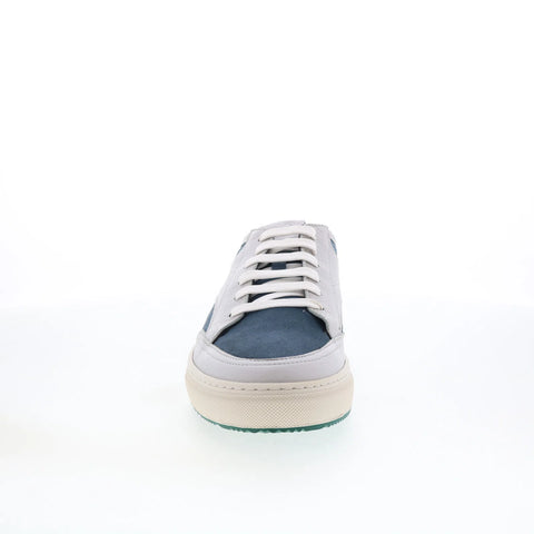 Pastori by Di Bianco Otho Mens Gray Leather Lace Up Lifestyle Sneakers Shoes