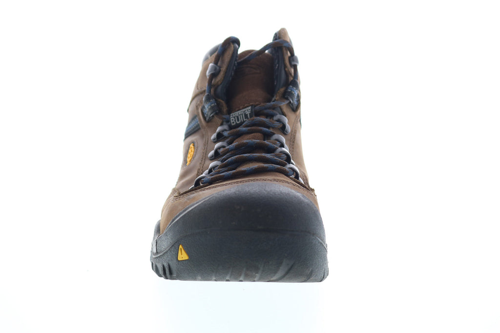 Keen Braddock Mid WP-M Waterproof Work Boots For Men - Oil & Slip Resistant With Cushioned Comfort