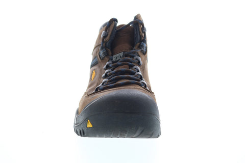 Keen Braddock AL WP Mid Steel Toe Made In USA Mens Brown Wide Work Boots