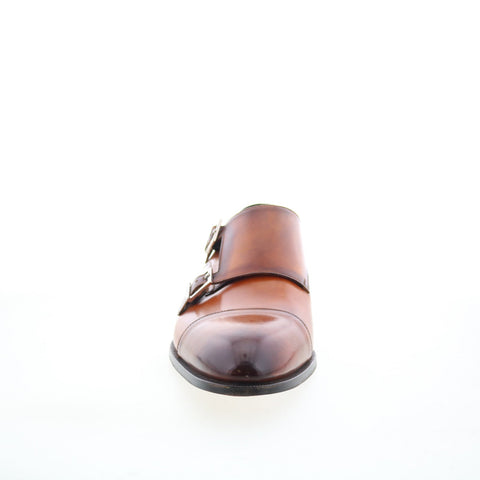 Di Bianco Palermo Mens Brown Leather Loafers & Slip Ons Casual Shoes