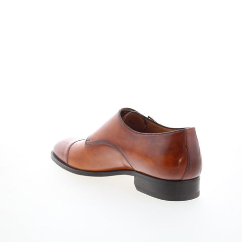 Di Bianco Palermo Mens Brown Leather Loafers & Slip Ons Casual Shoes