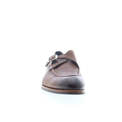 Di Bianco Parma Mens Brown Leather Loafers & Slip Ons Casual Shoes