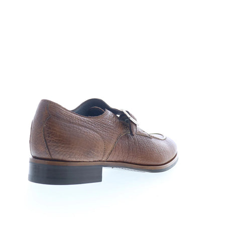 Di Bianco Parma Mens Brown Leather Loafers & Slip Ons Casual Shoes