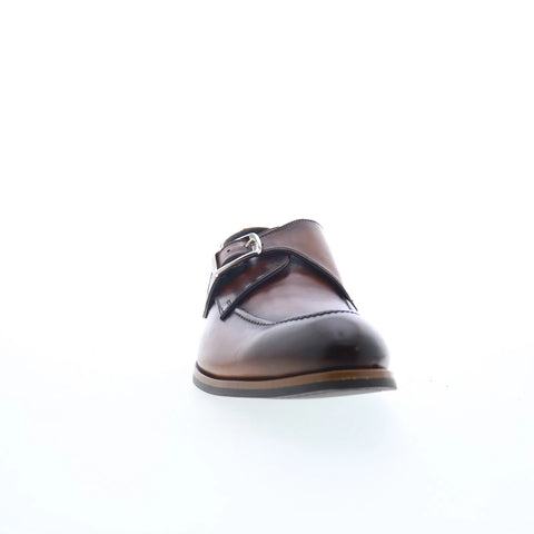 Di Bianco Parma Mens Brown Leather Loafers & Slip Ons Casual Shoes