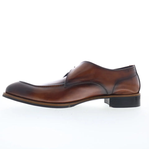 Di Bianco Parma Mens Brown Leather Loafers & Slip Ons Casual Shoes