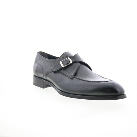 Di Bianco Parma Ciana Mens Black Leather Loafers & Slip Ons Casual Shoes