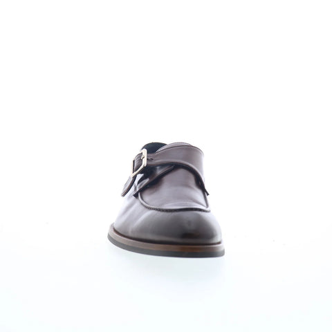 Di Bianco Clayd Parma Mens Brown Leather Loafers & Slip Ons Casual Shoes