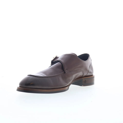 Di Bianco Clayd Parma Mens Brown Leather Loafers & Slip Ons Casual Shoes