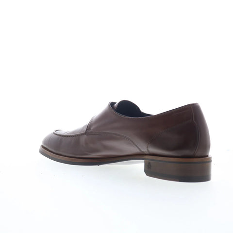 Di Bianco Clayd Parma Mens Brown Leather Loafers & Slip Ons Casual Shoes