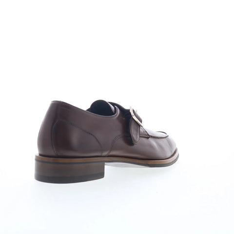 Di Bianco Clayd Parma Mens Brown Leather Loafers & Slip Ons Casual Shoes