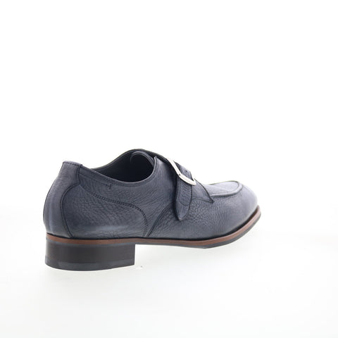 Di Bianco Parma Mens Black Leather Loafers & Slip Ons Casual Shoes