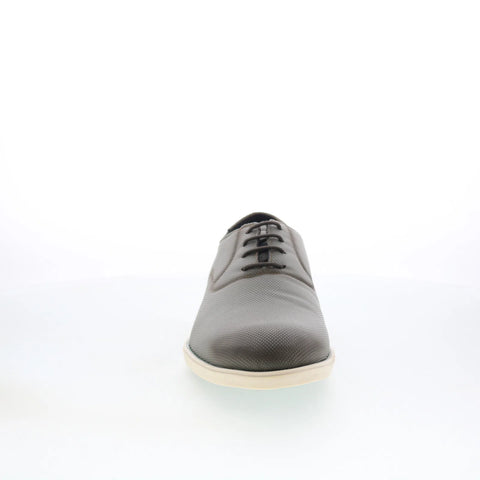 Pastori by Di Bianco Philip Mens Gray Mesh Oxfords & Lace Ups Plain Toe Shoes