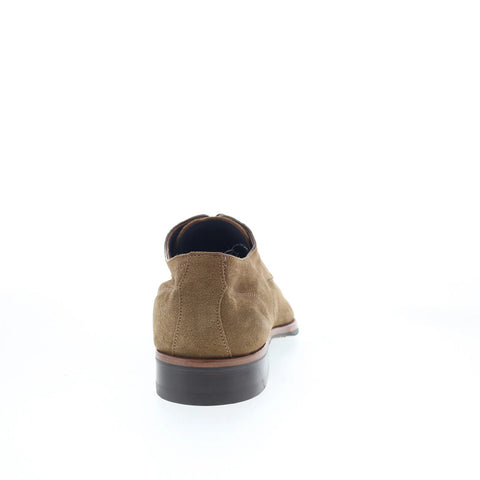 Di Bianco Pisa Mens Brown Suede Lace Up Oxfords & Lace Ups Casual Shoes
