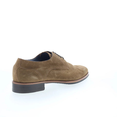 Di Bianco Pisa Mens Brown Suede Lace Up Oxfords & Lace Ups Casual Shoes
