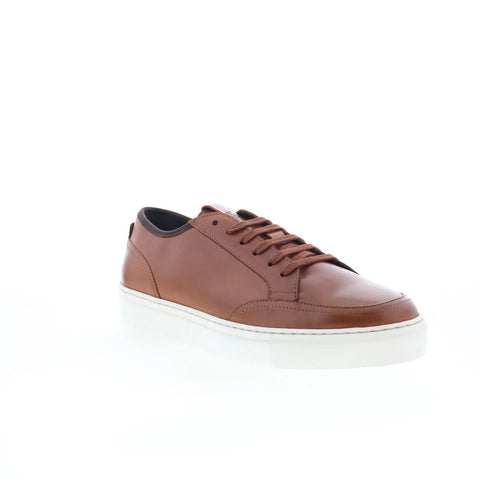 Pastori by Di Bianco Porbus Mens Brown Leather Lifestyle Sneakers Shoes