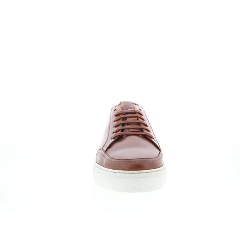 Pastori by Di Bianco Porbus Mens Brown Leather Lifestyle Sneakers Shoes
