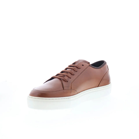 Pastori by Di Bianco Porbus Mens Brown Leather Lifestyle Sneakers Shoes