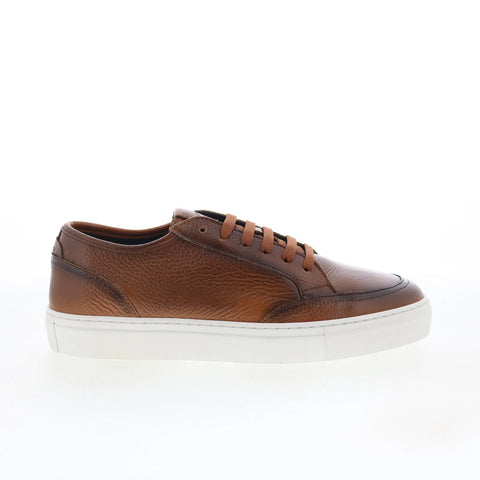 Pastori by Di Bianco Porbus Mens Brown Leather Lifestyle Sneakers Shoes