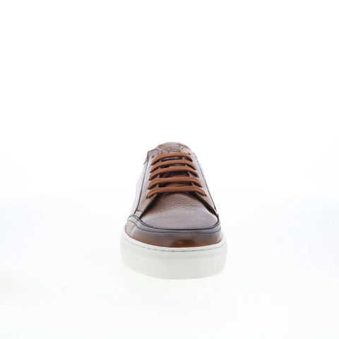 Pastori by Di Bianco Porbus Mens Brown Leather Lifestyle Sneakers Shoes
