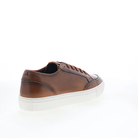 Pastori by Di Bianco Porbus Mens Brown Leather Lifestyle Sneakers Shoes